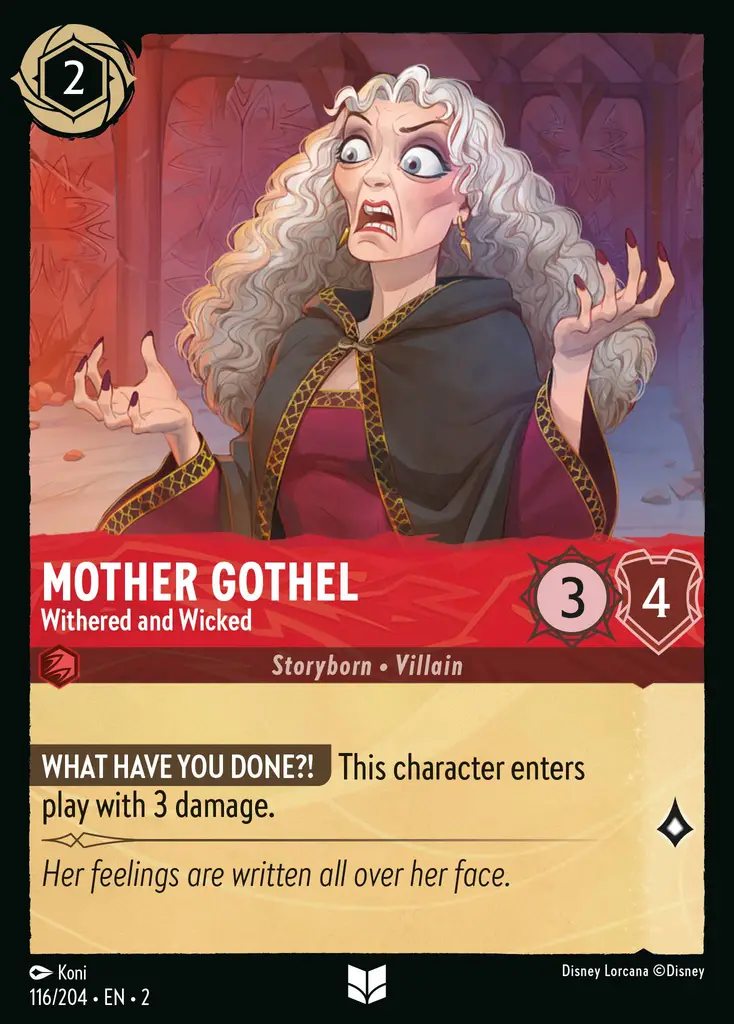 Mother Gothel – Withered and Wicked