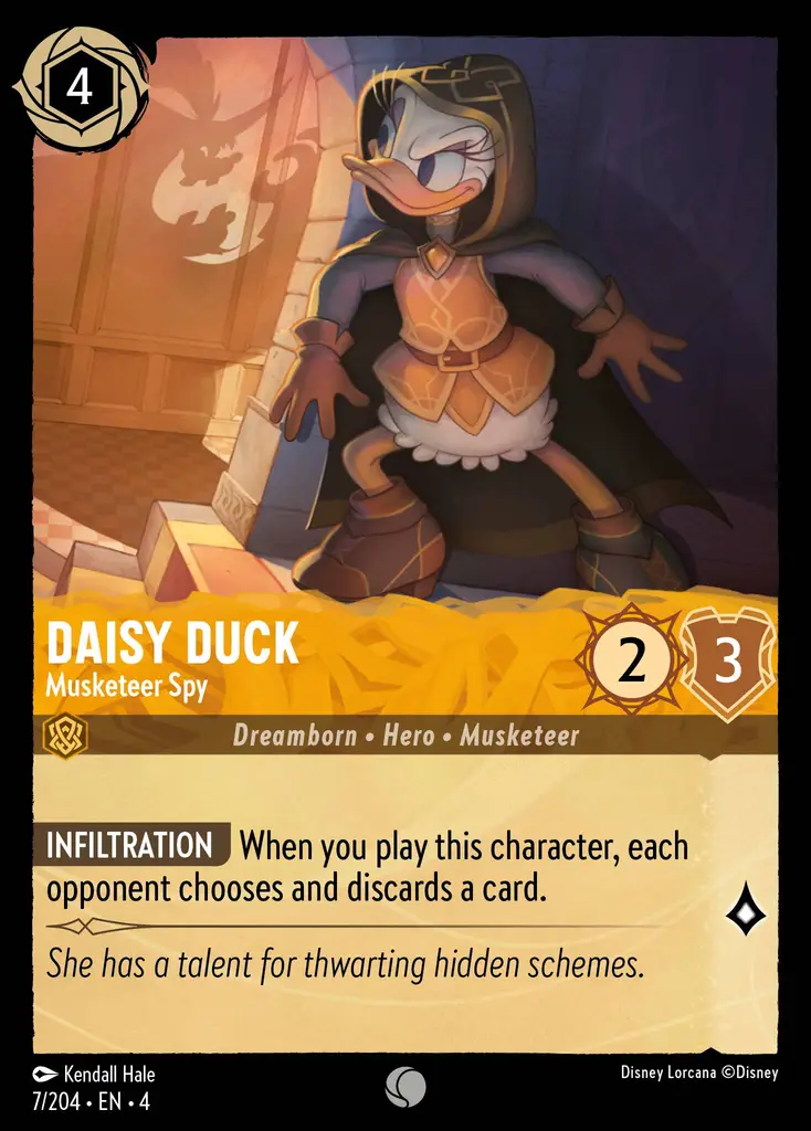 Daisy Duck – Musketeer Spy